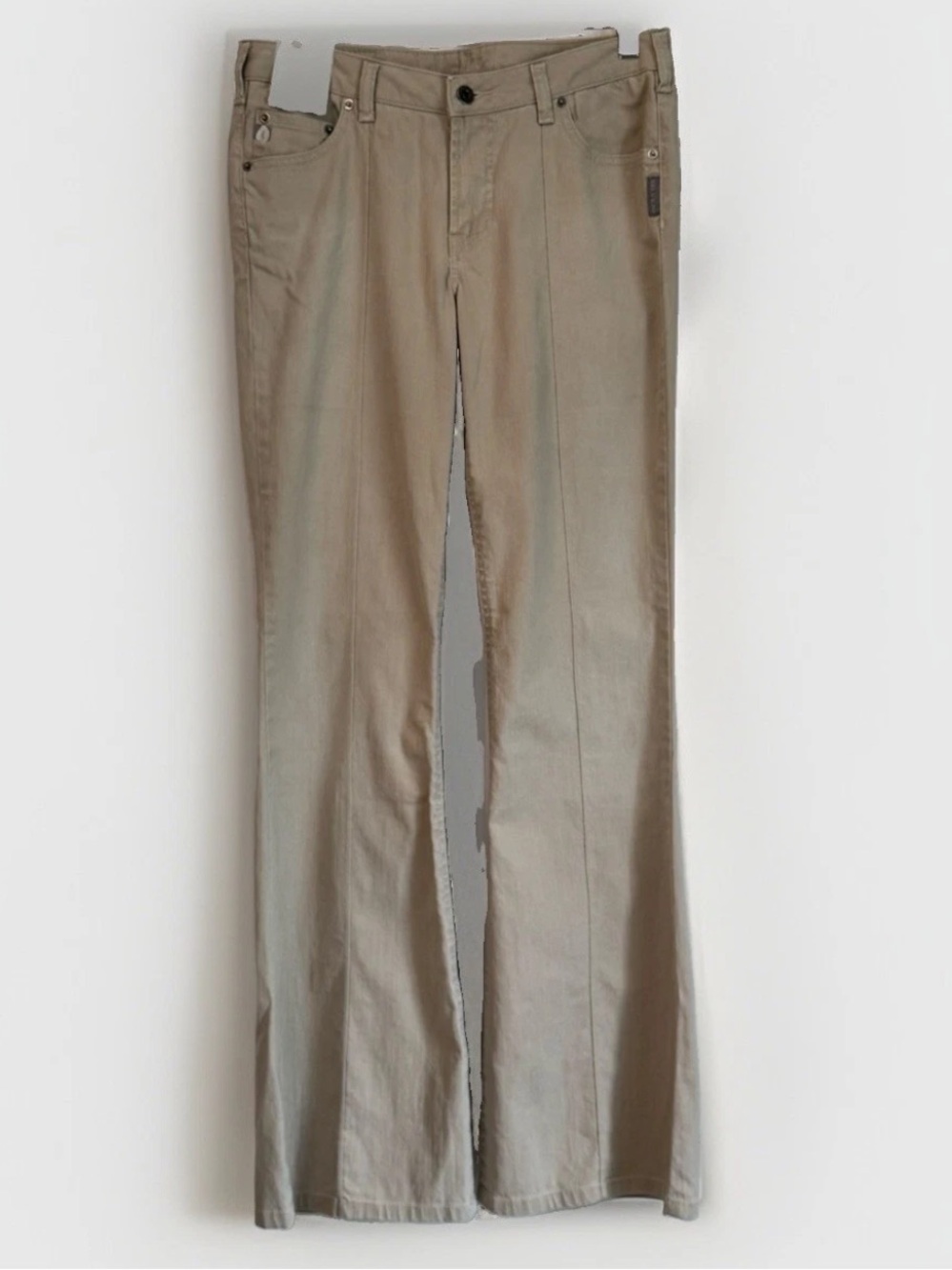 Silver Jeans Jolie Beige Flare Jeans Sz 31/33 Neutral Cowgirl Country Everyday